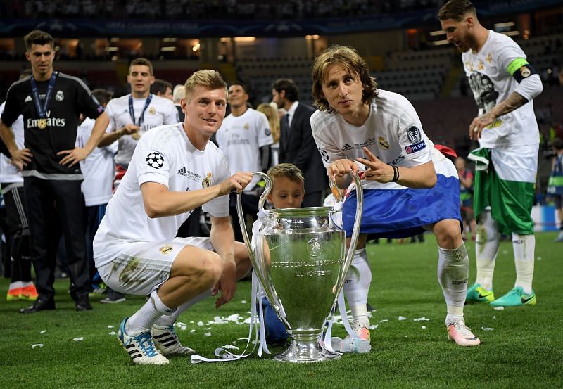 Toni Kroos and Luka Modric have been key to Real Madrid's success in recent years